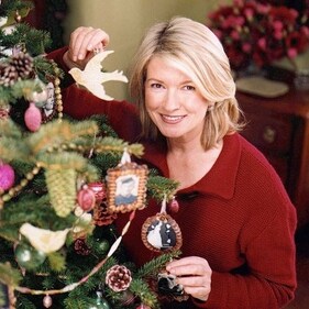 Martha Stewart's christmas tree Martha Stewart's christmas tree