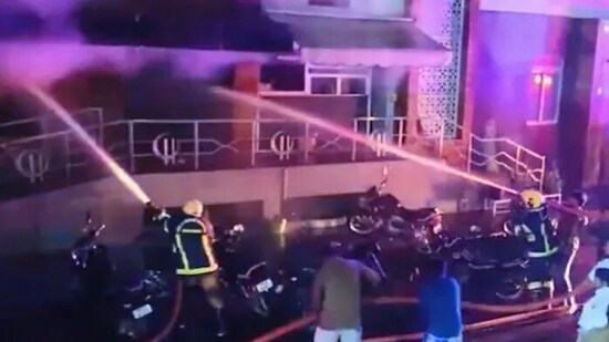 The incident took place on Thursday night at the City Hospital on Trichy Road. (ANI)