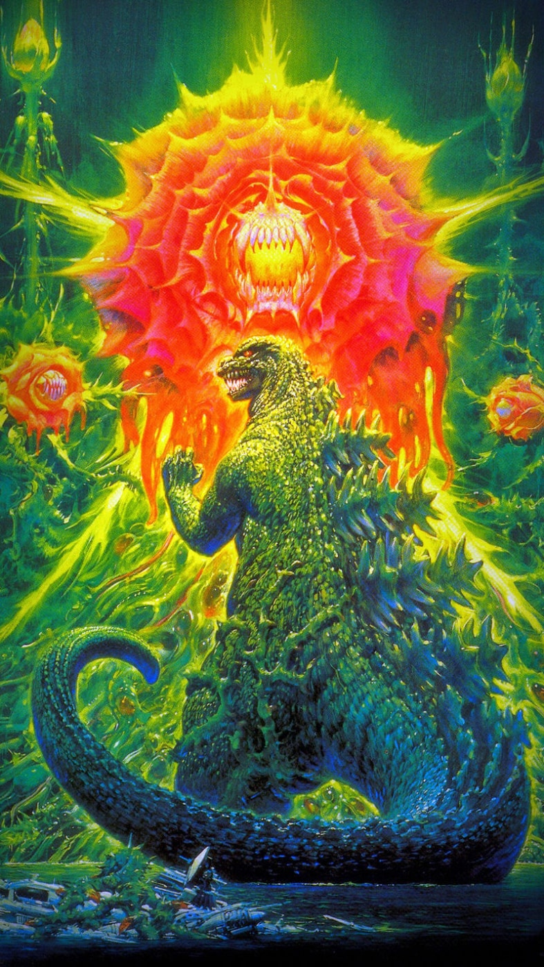 By 1989, Godzilla was fighting Biollante, a monster born of genetic engineering. By 1989, Godzilla was fighting Biollante, a monster born of genetic engineering.