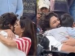 Allu Arjun greeted his family with a wide smile and hugs after his release from jail. Allu Arjun greeted his family with a wide smile and hugs after his release from jail.