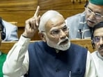 Prime Minister Narendra Modi speaks in Lok Sabha on the Constitution debate during the ongoing Winter Session of Parliament, in New Delhi on December 14. Prime Minister Narendra Modi speaks in Lok Sabha on the Constitution debate during the ongoing Winter Session of Parliament, in New Delhi on December 14.
