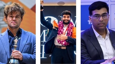 D Gukesh recalled Magnus Carlsen's 2013 World C'ship win vs India legend Viswanathan Anand.