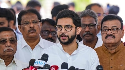 Mumbai: Shiv Sena (UBT) MLA Aaditya Thackeray. (PTI)