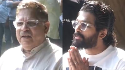 Allu Aravind was thankful to the press for supporting his son Allu Arjun in the ordeal.