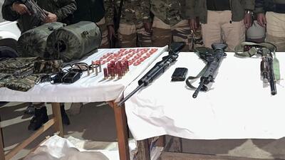 Arms and ammunition recovered during operations in Manipur (Manipur police) Arms and ammunition recovered during operations in Manipur (Manipur police)