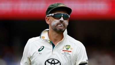 Australia's Nathan Lyon in action. (AP) Australia's Nathan Lyon in action. (AP)