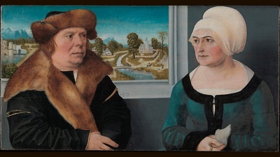 Everything okay at home?: Portrait of a Married Couple; 1512, by the German artist Ulrich Apt the Elder. (Image via Metropolitan Museum of Art) Everything okay at home?: Portrait of a Married Couple; 1512, by the German artist Ulrich Apt the Elder. (Image via Metropolitan Museum of Art)