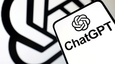 ChatGPT logo is seen in this illustration. (REUTERS)