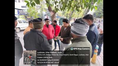 LMC pet licence-checking drive in progress on Saturday. (Sourced) LMC pet licence-checking drive in progress on Saturday. (Sourced)