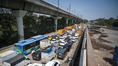 Major repair work on Punjabi Bagh flyover has recently been completed. (Hindustan Times) Major repair work on Punjabi Bagh flyover has recently been completed. (Hindustan Times)