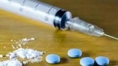 The drugs seized by the police included mephedrone, ganja, charas, and cocaine. (Representative Image)