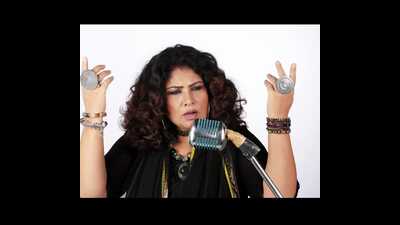 Singer Rekha Raj performing at Art of Togetherness: a sufi soliloquy. (Rekha Raj) Singer Rekha Raj performing at Art of Togetherness: a sufi soliloquy. (Rekha Raj)