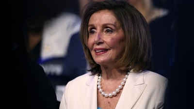 FILE PHOTO: U.S. Representative Nancy Pelosi (D-CA) attends Day 4 of the Democratic National Convention (DNC) at the United Center in Chicago, Illinois, U.S., August 22, 2024. REUTERS/Kevin Wurm/File Photo (REUTERS)