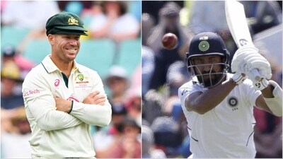 Cheteshwar Pujara revealed an interesting exchange with David Warner from the 2014/15 tour (Files/PTI) Cheteshwar Pujara revealed an interesting exchange with David Warner from the 2014/15 tour (Files/PTI)