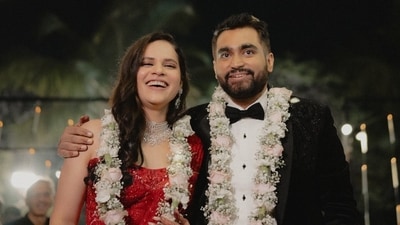 Viraj Ghelani and Palak Khimavat are married (instagram) Viraj Ghelani and Palak Khimavat are married (instagram)