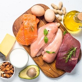 Eggs, fish, and lean poultry are excellent choices for non-vegetarians. Eggs, fish, and lean poultry are excellent choices for non-vegetarians.