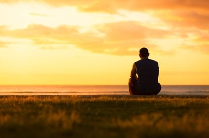 There's a sense of contemplation at sunset. (Shutterstock)