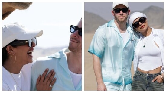 The actor shared pictures of her desert adventure with Nick Jonas, laughing and enjoying their time together.&nbsp;(Instagram)
