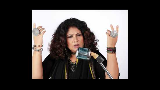 Singer Rekha Raj performing at Art of Togetherness: a sufi soliloquy. (Rekha Raj)