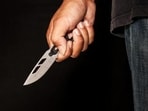 The man, Mayur Tarapara, used a sharp knife to chop off his own four fingers. The man, Mayur Tarapara, used a sharp knife to chop off his own four fingers.
