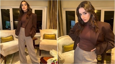 Shraddha Kapoor's stylish blazer look inspires winter fashion goals. (Instagram/@shraddhakapoor) Shraddha Kapoor's stylish blazer look inspires winter fashion goals. (Instagram/@shraddhakapoor)