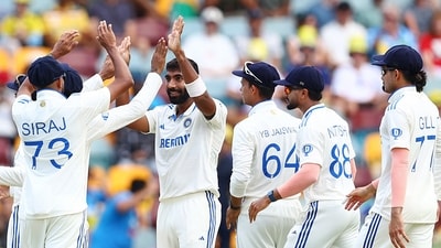 For India’s bowling department, Jasprit Bumrah took a five-wicket haul. (BCCI- X) For India’s bowling department, Jasprit Bumrah took a five-wicket haul. (BCCI- X)