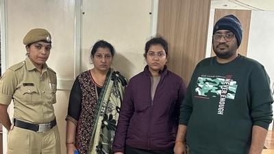Nikita Singhania, Visha Singhania and Anurag Singhania were arrested in Gurugram and Prayagraj respectively by Bengaluru Police. Nikita Singhania, Visha Singhania and Anurag Singhania were arrested in Gurugram and Prayagraj respectively by Bengaluru Police.