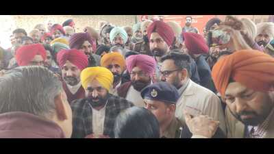 Punjab chief minister Bhagwant Mann said the grain market at Budhlada would be relocated out of the town