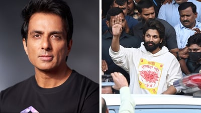 Sonu Sood has weighed in on Allu Arjun's arrest. Sonu Sood has weighed in on Allu Arjun's arrest.