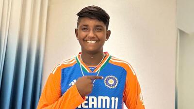 Tamil Nadu’s 16-year-old G Kamalini was picked up by Mumbai Indians for ₹1.6 Cr at the WPL auction. (HT) Tamil Nadu’s 16-year-old G Kamalini was picked up by Mumbai Indians for ₹1.6 Cr at the WPL auction. (HT)