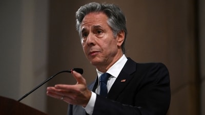 US Secretary of State Antony Blinken was on an unannounced tour to the Middle East. (Reuters)