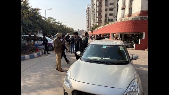 Three vehicles were also impounded during the drive aimed at cracking down on anti-social elements and boosting public confidence in safety measures. (HT)