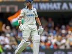 India's Yashasvi Jaiswal walks off the field after losing his wicket. India's Yashasvi Jaiswal walks off the field after losing his wicket.