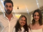 Alia Bhatt and Ranbir Kapoor's Pali home kitchen is a simple space. Alia Bhatt and Ranbir Kapoor's Pali home kitchen is a simple space.
