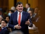 Canada's Minister of Public Safety, Democratic Institutions and Intergovernmental Affairs Dominic LeBlanc speaks during Question Period in the House of Commons on Parliament Hill in Ottawa, Ontario, Canada December 3, 2024. REUTERS/Blair Gable