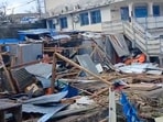 Cyclone Chido caused major damage to Mayotte's airport and cut off electricity, water and communication links when it barrelled down on France's poorest territory on Saturday.(REUTERS)