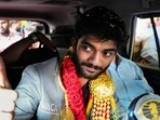 Chennai: World's youngest Chess Champion Gukesh Dommaraju upon his arrival at the airport, in Chennai. Chennai: World's youngest Chess Champion Gukesh Dommaraju upon his arrival at the airport, in Chennai.