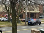 Emergency vehicles are parked outside the Abundant Life Christian School in Madison, Wis., where multiple injuries were reported following a shooting, Monday, Dec. 16, 2024. (AP Photo/Scott Bauer) Emergency vehicles are parked outside the Abundant Life Christian School in Madison, Wis., where multiple injuries were reported following a shooting, Monday, Dec. 16, 2024. (AP Photo/Scott Bauer)