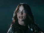 Billie Eilish gets hit in the face 