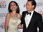 Angelina Jolie and Brad Pitt in happier times: This picture from November 5, 201,5 shows the former spouses arriving for the opening night gala premiere of Universal Pictures' By the Sea. Angelina Jolie and Brad Pitt in happier times: This picture from November 5, 201,5 shows the former spouses arriving for the opening night gala premiere of Universal Pictures' By the Sea.