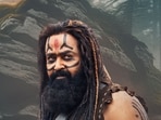 Mohanlal in the first look poster of Kannappa. Mohanlal in the first look poster of Kannappa.