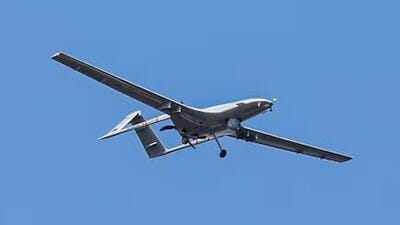 A Bayraktar TB2 unmanned aerial vehicle. (Reuters File Photo) A Bayraktar TB2 unmanned aerial vehicle. (Reuters File Photo)