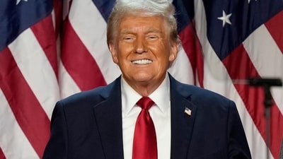 US President-elect Donald Trump will take charge of the Oval Office in January 2025. (AP)