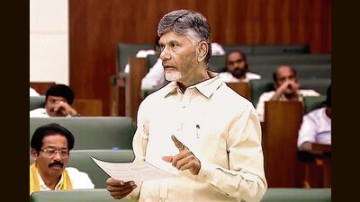 Andhra Pradesh Chief Minister N Chandrababu Naidu. (ANI) Andhra Pradesh Chief Minister N Chandrababu Naidu. (ANI)