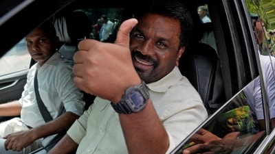 Leftist Anura Kumara Dissanayake came to power in Sri Lanka in September 2024. (REUTERS)