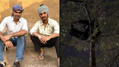 Imtiaz Ali reacts as fans climb on trees to catch a glimpse of Diljit Dosanjh during his Dil-Luminati concert. Imtiaz Ali reacts as fans climb on trees to catch a glimpse of Diljit Dosanjh during his Dil-Luminati concert.