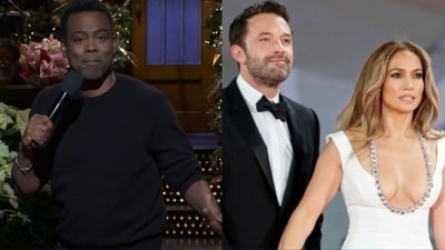 Chris Rock joked about former couple Jennifer Lopez and Ben Affleck. Chris Rock joked about former couple Jennifer Lopez and Ben Affleck.