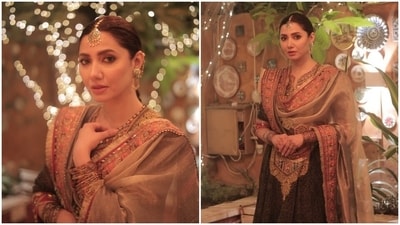 Mahira Khan dazzles in an ethnic ensemble. Mahira Khan dazzles in an ethnic ensemble.