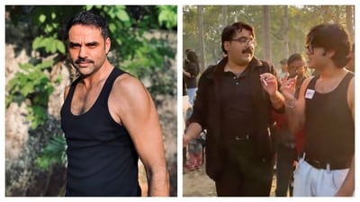 Abhay Deol fans turned up to Hauz Khas in Delhi for a 'look-alike competition'. Abhay Deol fans turned up to Hauz Khas in Delhi for a 'look-alike competition'.