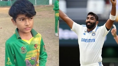 A Pakistani kid imitated Jasprit Bumrah's bowling action, gaining attention on social media. (X/@DeafMango) A Pakistani kid imitated Jasprit Bumrah's bowling action, gaining attention on social media. (X/@DeafMango)
